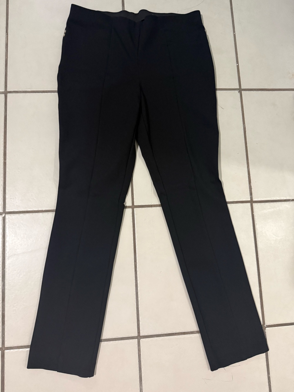 Anne Klein Black Womans Dress Trousers - Straight Leg Sz M